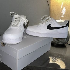 Men’s Air Force ones worn 1 time ever